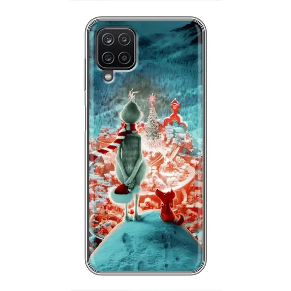 Чохол з малюнком «Новорічний Грінч» для Samsung Galaxy A12 Чохол з малюнком «Новорічний Грінч» для Samsung Galaxy A12
