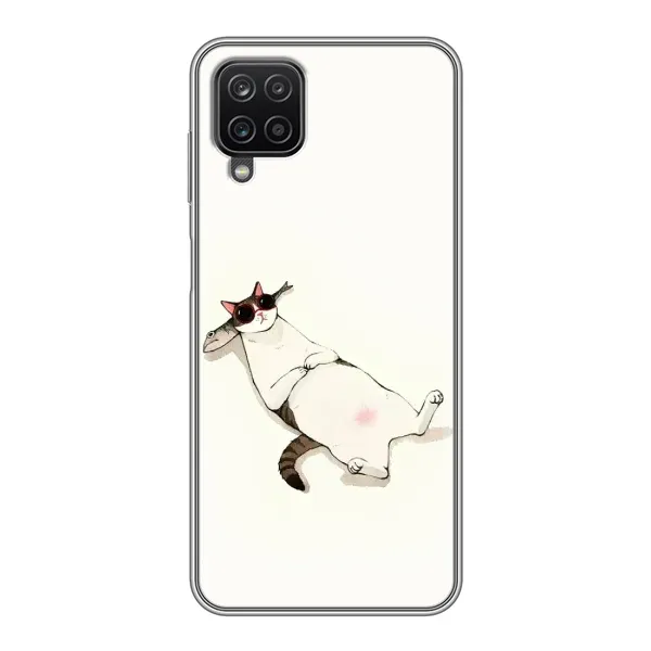 Чехол с рисунком «Отдых» для Samsung Galaxy A12 Чехол с рисунком «Отдых» для Samsung Galaxy A12