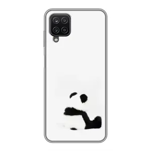Чехлы с Пандами на Samsung Galaxy A12 (Панда обиделся)
