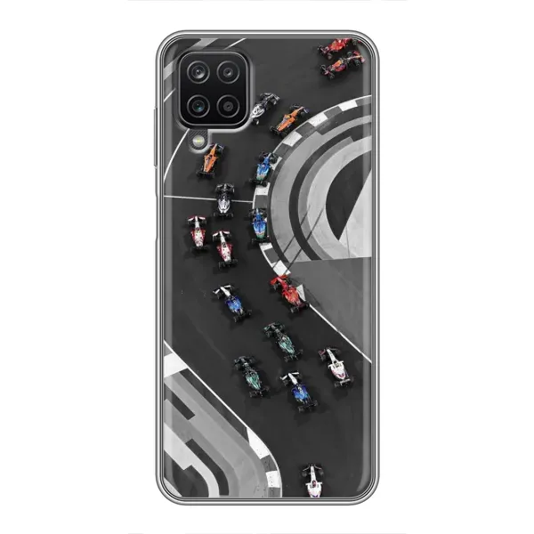 Чехол с рисунком «Гонки ф1» для Samsung Galaxy A12 Чехол с рисунком «Гонки ф1» для Samsung Galaxy A12