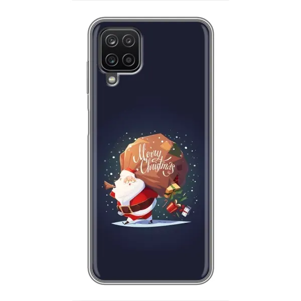 Чехол с рисунком «Подарки от Санты» для Samsung Galaxy A12 Чехол с рисунком «Подарки от Санты» для Samsung Galaxy A12
