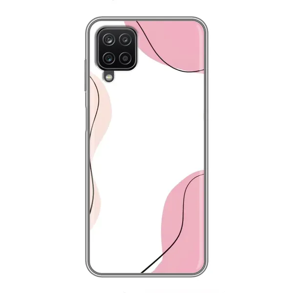 Чехол с рисунком «Розовый фон» для Samsung Galaxy A12 Чехол с рисунком «Розовый фон» для Samsung Galaxy A12