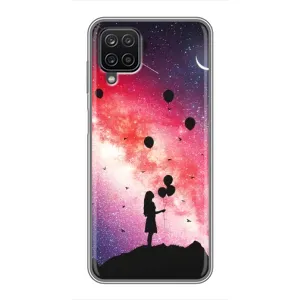 Силіконові Чохли Коханій людині для Samsung Galaxy A12 (Кулі в небі)