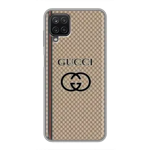 Чехлы Бренд GUCCI для Samsung Galaxy A12 (Стиль Гуччи)