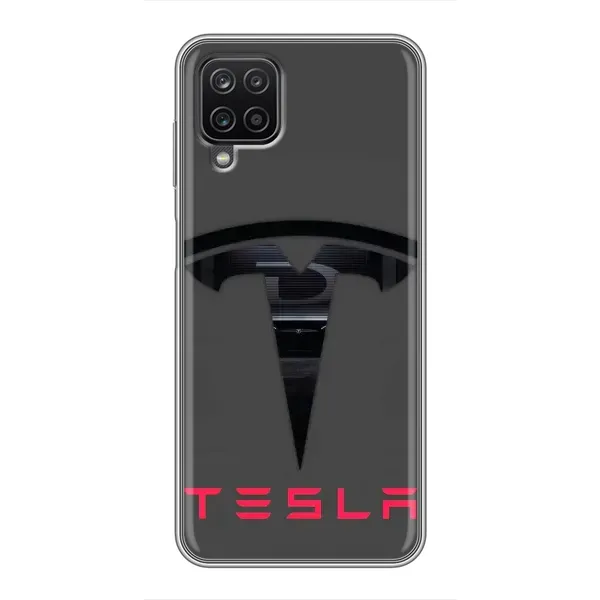 Чехол с рисунком «Logo TESLA» для Samsung Galaxy A12 Чехол с рисунком «Logo TESLA» для Samsung Galaxy A12