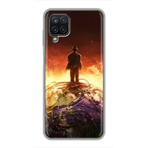 Чехол Оппенгеймер / Oppenheimer на Samsung Galaxy A12 (Ядерщик)