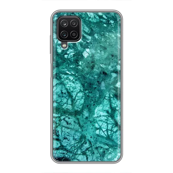 Чехол с рисунком «Зеленый мрамор» для Samsung Galaxy A12 Чехол с рисунком «Зеленый мрамор» для Samsung Galaxy A12