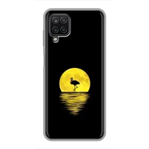 Летний Чехол на Samsung Galaxy A12 (Желтый Закат)