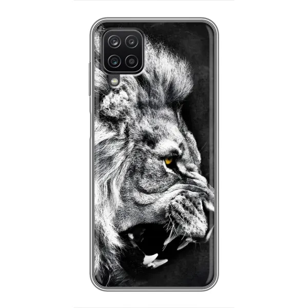 Чехол с рисунком «Злой ЛЕВ» для Samsung Galaxy A12 Чехол с рисунком «Злой ЛЕВ» для Samsung Galaxy A12