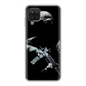 ЗСУ Чехлы (TPU) для Samsung Galaxy A12 (ЗСУ снайпер)