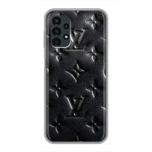 Текстурный Чехол Louis Vuitton для Самсунг Галакси А13 (Черный ЛВ)