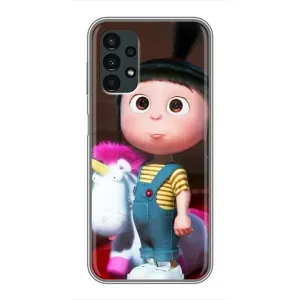 Мультяшный принт на Чехол для Самсунг Галакси А13 (Девочка Агнес)
