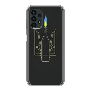 Чехол с картинкой (Патриотический ГЕРБ) на Samsung Galaxy A13 (4G) (Герб - Молотова)