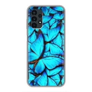 Силіконовий бампер з картинкою звірів для Samsung Galaxy A13 (4G) (Крила метеликів)
