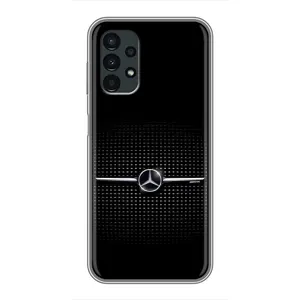 Силиконовый бампер с картинкой машины на Samsung Galaxy A13 (4G) (Mercedes)