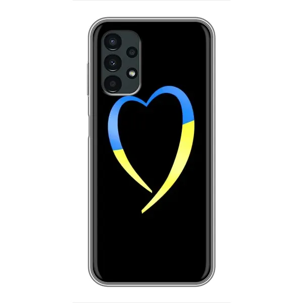 Чехол с рисунком «Украинское сердце» для Samsung Galaxy A13 (4G) Чехол с рисунком «Украинское сердце» для Samsung Galaxy A13 (4G)