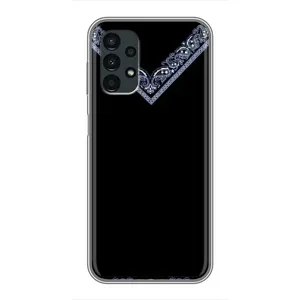 Силиконовый Чехол на Samsung Galaxy A13 (4G) (Воротник вышиванки)