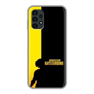 Чохол (TPU) з картинкою "Лого Пабг" на Самсунг Галаксі А13 (5G) (Battlegrounds)