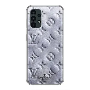 Текстурный Чехол Louis Vuitton для Самсунг Галакси А13 (5G) (Белый ЛВ)