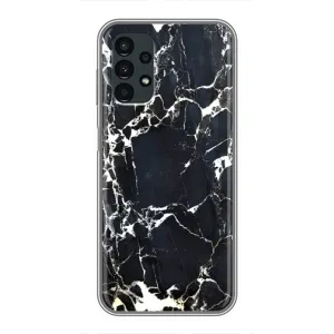 Чехол с текстурой Мрамора на Самсунг Галакси А13 (5G) (Чёрный мрамор)