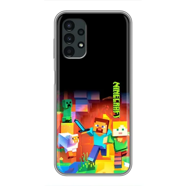 Чехол с рисунком «Герой Майнкрафт» для Samsung Galaxy A13 (5G) Чехол с рисунком «Герой Майнкрафт» для Samsung Galaxy A13 (5G)