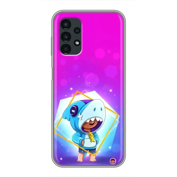 Чехол с рисунком «Леон в костюме Акулы» для Samsung Galaxy A13 (5G)