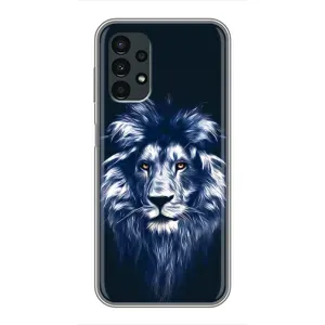 Чохол з картинкою на Samsung Galaxy A13 (5G) (Лев – синій)