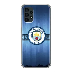 Силиконовые Чехлы принт Футбол на Samsung Galaxy A13 (5G) (ManCity)