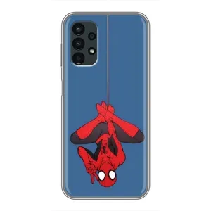 Чохол Супергерой Людина Павук на Samsung Galaxy A13 (5G) (На павутині)