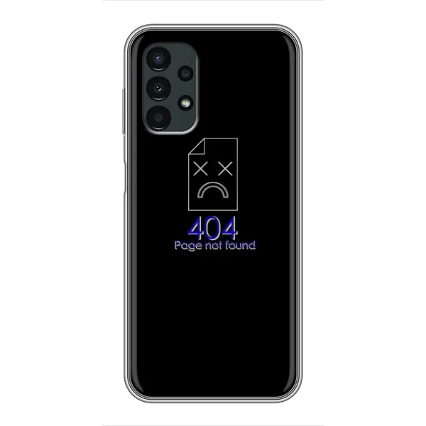 Чехол с рисунком «Ошибка 404» для Samsung Galaxy A13 (5G) Чехол с рисунком «Ошибка 404» для Samsung Galaxy A13 (5G)
