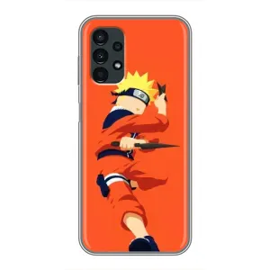 Чехлы с принтом Наруто на Samsung Galaxy A13 (5G) (Силуэт Наруто)