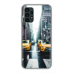 Силиконовый бампер (Работники) на Samsung Galaxy A13 (5G) (Такси)