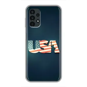 Чехол Флаг USA для Samsung Galaxy A13 (5G) (USA)