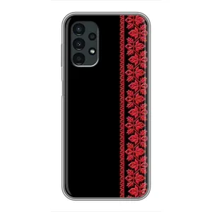 Силиконовый Чехол на Samsung Galaxy A13 (5G) с картинкой Вышиванки
