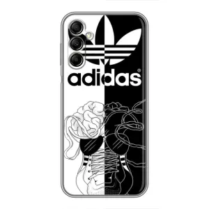 Чехол в стиле "Адидас" для Самсунг Гелекси А14 (5G) (Adidas шнурки)