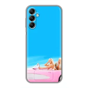 Силиконовый Чехол Барби Фильм на Samsung Galaxy A14 5G (Барби и Кен)