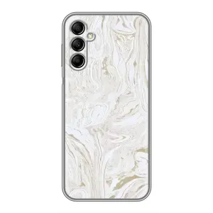 Чехлы с тематикой "Мрамор" на Самсунг Гелекси А14 (5G) (белый мрамор)