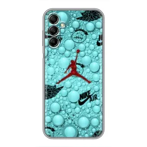 Силиконовый Чехол Nike Air Jordan на Самсунг Гелекси А14 (5G) (Джордан Найк)