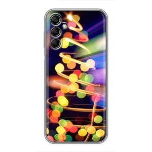 Чохол новорічна ялинка на Samsung Galaxy A14 5G (Гірлянди)