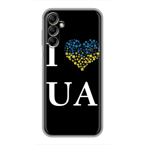 Чехол с рисунком «I Love UA» для Samsung Galaxy A14 5G Чехол с рисунком «I Love UA» для Samsung Galaxy A14 5G