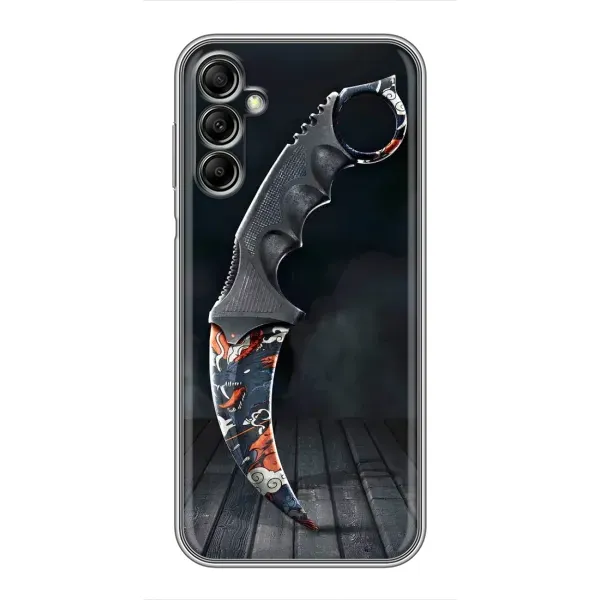 Чохол з малюнком «Кинжал КС ГО» для Samsung Galaxy A14 5G Чохол з малюнком «Кинжал КС ГО» для Samsung Galaxy A14 5G