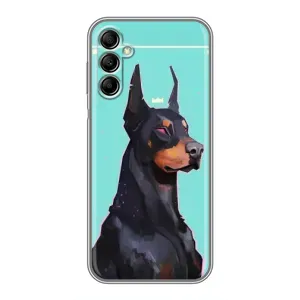 Чехол ДОБЕРМАН для Samsung Galaxy A14 5G (Король доберман)