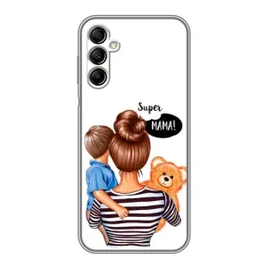 Чехлы для МАМЫ на Samsung Galaxy A14 5G (Мама и сын)
