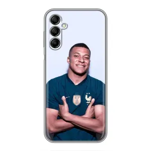 Чохол (TPU) з Футболістом на Samsung Galaxy A14 5G (Мбаппешичка)
