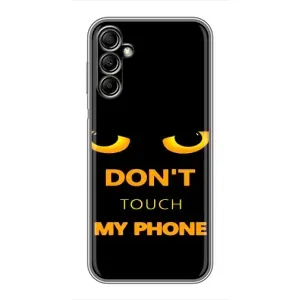 Чехол с Прикольным принтом на Samsung Galaxy A14 5G (Не трогай мой телефон)