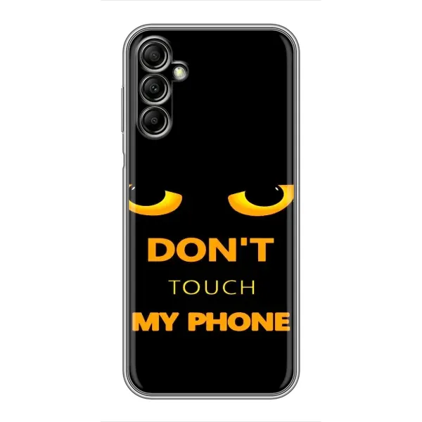Чехол с рисунком «Не трогай мой телефон» для Samsung Galaxy A14 5G Чехол с рисунком «Не трогай мой телефон» для Samsung Galaxy A14 5G