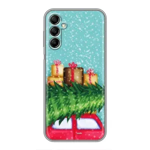Чохол новорічна ялинка на Samsung Galaxy A14 5G (Новорічний настрій)