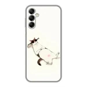 Чехол на тематику: Коты для Samsung Galaxy A14 5G (Отдых)