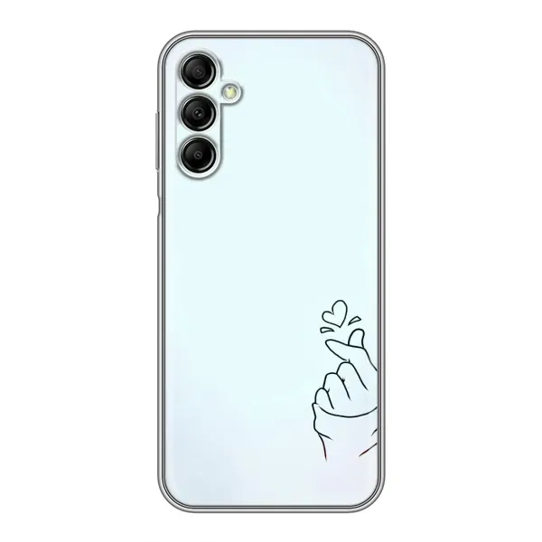 Чехол с рисунком «Сердце на голубом» для Samsung Galaxy A14 5G Чехол с рисунком «Сердце на голубом» для Samsung Galaxy A14 5G