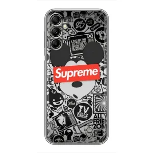 Чехол с Брендами одежды на Самсунг Гелекси А14 (5G) (Supreme Маус)